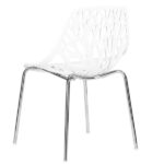 4pcs Bird's Nest Style Lounge Chair White - Image 30