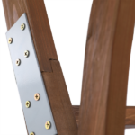 [Same Code 43529880]Beautiful And Practical Garden Arch Dark Brown - Image 25
