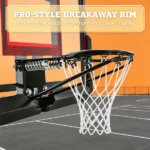 Wall Mount Basketball Hoop System – for Community Court Upgrade, 43" x 30" Shatter Resistant Backboard, Durable Bracket - Image 4