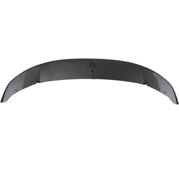 Front Bumper Lip Spoiler Body Kit Carbon Fiber Look fit for BMW 5 Series F10 11-16