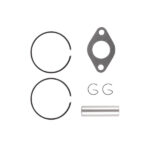 Cylinder Piston Top End Rebuild Kit for EZGO Golf Cart 2 Cycle Engine 1976-1988 - Image 7