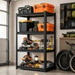 Heavy Duty Adjustable Metal Storage Shelving Unit, 1600 LBS Load Capacity Garage & Kitchen Utility Rack with Adjustable Shelves - Image 6