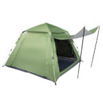 240*240*150cm Spring Quick Open Four-Person Family Tent Camping Tent Green - Image 3