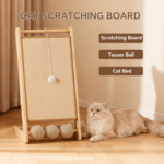 26" Compact Cat Tree with 2 Condos & Sisal Scratching Posts, Anti-Tip Cat Tower for Small Spaces - Image 20
