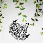 CIFbuy Moon Phase Butterfly iron Wall Art Bohemian Hanging Decor Indoor Outdoor Waterproof Sculpture Gift (TikTok, temu pick-up service) - Image 7