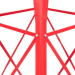 8FT Weather Resistant Yard Garden Windmill Red - Image 20
