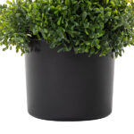 2pcs Green 115cm Spiral Boxwood PVC Artificial Tree - Image 7
