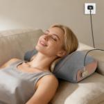 3 in 1 Neck Massager Pillow with Vibration, Air Compression & Heat Therapy, Ergonomic Memory Foam Neck Pillow for Neck & Shoulder Pain Relief - Image 12