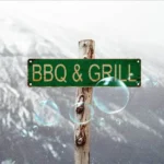CIFbuy Vintage Aluminum BBQ Sign UV Printed Metal Plaque Waterproof Dustproof For Home Garage Cafe Restaurant Bar Decor (TikTok, temu pick-up service) - Image 3
