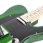 Do Not Sell on Amazon GTL Maple Fingerboard Electric Guitar (Green) Bag Strap Paddle Cable Wrench Tool - Image 21