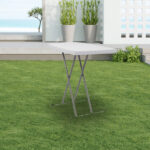 Replace 59374361 76*50*70.5cm Liftable Garden Plastic Table White - Image 30