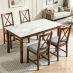 4 pcs Dining chair Only chairs - Image 6