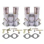 2X Carburetors Twin Choke Replacement for 45 DCOE Weber 152 4 Cyl 6 Cyl V8 Engines 19600.060 - Image 6