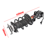 Pair of 2 Front Left and Right Suspension Strut and Coil Spring Assembly Fit for Cadillac CTS Sedan 2.0L 3.6L 2014-2019 Black - Image 6