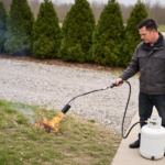 180,000 BTU Propane Torch Weed Burner with 10FT Hose, 3362℥ High Intensity Trigger Start Torch for Weeds, Ice Melting, Snow Removal, Paint Stripping, Asphalt Repair, Outdoor Cooking - Image 4