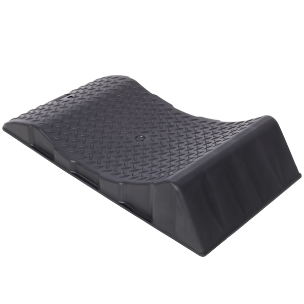4PACK Tire Saver Ramps,Car Tire Wheel Ramps,Anti-Slip Hard Plastic Design,With Carry Bag,Black