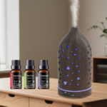 Essential Oil Diffuser for Home 7 LED Color Changing, Ultra Quiet, BPA-Free, Perfect for Office & Relaxation - Image 11