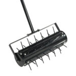17-inch Lawn Aerator, Rolling Aerator Lawn Tool with T-shaped Handle, Heavy Duty Lawn Aerator Tool, Grass Aerator & Garden Tools for Aeration & Soil Health, Black - Image 16