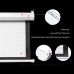 100 INCH 4:3 Manual Projector Screen Matte White - Image 9
