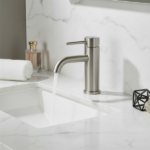 Single Handle Bathroom Faucet Lavatory Faucet Stainless Steel Single Hole-T10, Brushed Nickel[Unable ship on weekends, TK/TEMU only for pickup, only TX10643 warehouse supports GOFO] - Image 7