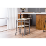 Same Code 29174819 PVC Breakfast Table (One Table and Two Chairs) Natural - Image 14