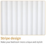 White P2 Particle Board and Density Board 724194cm Wavy Pattern Drawer Front Four-Level Five-Drawer Cabinet - Image 15