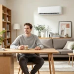 230V WIFI Enabled Inverter Mini Split Air Conditioner, AC Unit Cools up to 1250 Sq.Ft - Image 5
