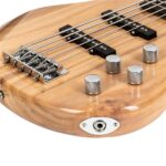 [Do Not Sell on Amazon] GIB Electric 5 String Bass Guitar Full Size Bag Strap Pick Connector Wrench Tool Burlywood - Image 16