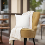 Experience enhanced comfort with this pair of oversized 22"x22" pillow inserts. Premium filling material offers the perfect balance of softness and support. The simple white design complements any decor style, ready to pair with your favorite covers. Perfect for adding luxurious comfort to living ro - Image 6