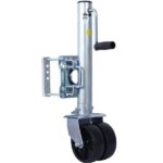 Trailer Jack, Boat Trailer Jack 34.5 in, Bolt-on Trailer Tongue Jack Weight Capacity 1500 lb, with PP Wheels and Handle for Lifting RV Trailer, Horse Trailer, Utility Trailer, Yacht Trailer - Image 12