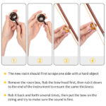 Do Not Sell on AmazonFull Size 4/4 Violin Set for Adults Beginners Students with Hard Case,Violin Bow,Shoulder Rest,Rosin,Extra Strings and Sordine - Image 5
