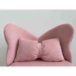 Vanity Chair with Butterfly Back,Swivel Accent Chair Dining Chairs,Makeup Stool for Bedroom Dressing Table,Suitable for Living Room,Dining Room,Study,Recreational Areas (PINK) - Image 9