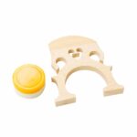 4/4 Wood Cello Bag Bow Rosin Bridge White - Image 9