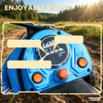 Blue 24V 350W Electric Dirt Bike - Twist Grip Throttle up to 15 MPH Ideal for Ages 13+ with Adult Supervision Required - Image 7