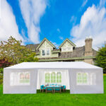 3*9m 7-Sided Iron PE Cloth Spiral Pipe Pergola - Image 5