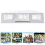 3*9m 7-Sided Iron PE Cloth Spiral Pipe Pergola - Image 8