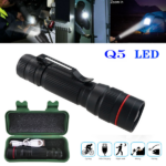 2 Pack USB Rechargeable LED Flashlight Adjustable Focus 3-Modes Outdoor Mini Flashlight W/ USB Cable+Mini Box (US Logistics For USPS/DHL/Fedex/UPS. No designated logistics accepted TK/TMEU only For self-pickup - Image 11