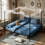 Canopy Bed Frame Only bed frame - Image 6