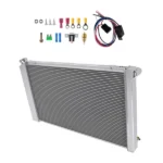 3 Row Aluminum Radiator Fan Kit fit for Buick Estate Wagon 5.7L 1973-1979 161 AT - Image 6