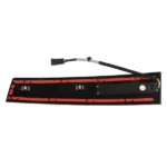 Door Entry Keypad Pillar Molding Trim Driver Side Fit for Ford Explorer 11-19 Black - Image 3
