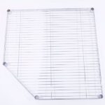 6-Layer Chrome Plated Polygonal Corner Shelf with 2" PP Wheels 680*680*1800 Silver - Image 16