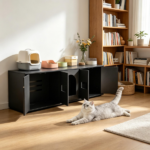 Wooden Cat Box Cabinet - Image 4