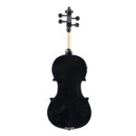 [Do Not Sell on Amazon] GV102 4/4 Solid Wood EQ Violin Case Bow Violin Strings Shoulder Rest Electronic Tuner Connecting Wire Cloth Black - Image 6