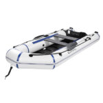 Camping Survivals 10ft PVC 330kg Water Adult Assault Boat Off-White - Image 3