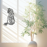 CIFbuy 1PC Handmade animal metal wall art, rural wrought iron interior and exterior decoration, whimsical silhouette design, living room, bedroom,(TikTok/temu self-pickup orders) - Image 26