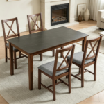 4 pcs Dining chair Only chairs