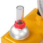 30 Gallon Gas Caddy Tank Storage Drum Gasoline Diesel Fuel Transfer with universal wheel Bright Yellow JGC30 RAL1003 - Image 20