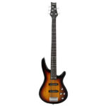 [Do Not Sell on Amazon] GIB 5 String Full Size Electric Bass Guitar SS Pickups and Amp Kit for The Experienced Player Sunset Color - Image 2