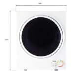 [Same code: 42752732] Do not sell on Amazon GYM25-78 Compact Portable Household clothes Dryer 1.6cuft with Stainless Steel Drum Black and White 120V MECHANICAL Control ETL Certification - Image 17
