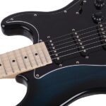 [Do Not Sell on Amazon] GST Stylish Electric Guitar Kit with Black Pickguard Dark Blue - Image 13